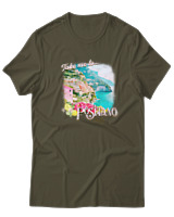 T-Shirt  Γυναικείο - Positano - Color Thumbnail Χακί
