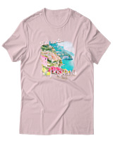 T-Shirt  Γυναικείο - Positano - Color Thumbnail Απαλό Ροζ