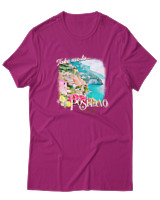 T-Shirt  Γυναικείο - Positano - Color Thumbnail Φούξια