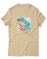 T-Shirt  Γυναικείο - Positano - Color Thumbnail Μπέζ