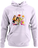 Φούτερ με κουκούλα - Princesses Gone Wild - Color Thumbnail Lilac
