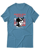 T-Shirt Αντρικό - Problem Child - Color Thumbnail Τιρκουάζ