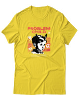 T-Shirt Αντρικό - Problem Child - Color Thumbnail Χρυσό Κίτρινο