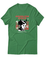 T-Shirt Αντρικό - Problem Child - Color Thumbnail Πράσινο
