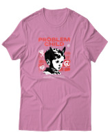 T-Shirt Αντρικό - Problem Child - Color Thumbnail Ροζ