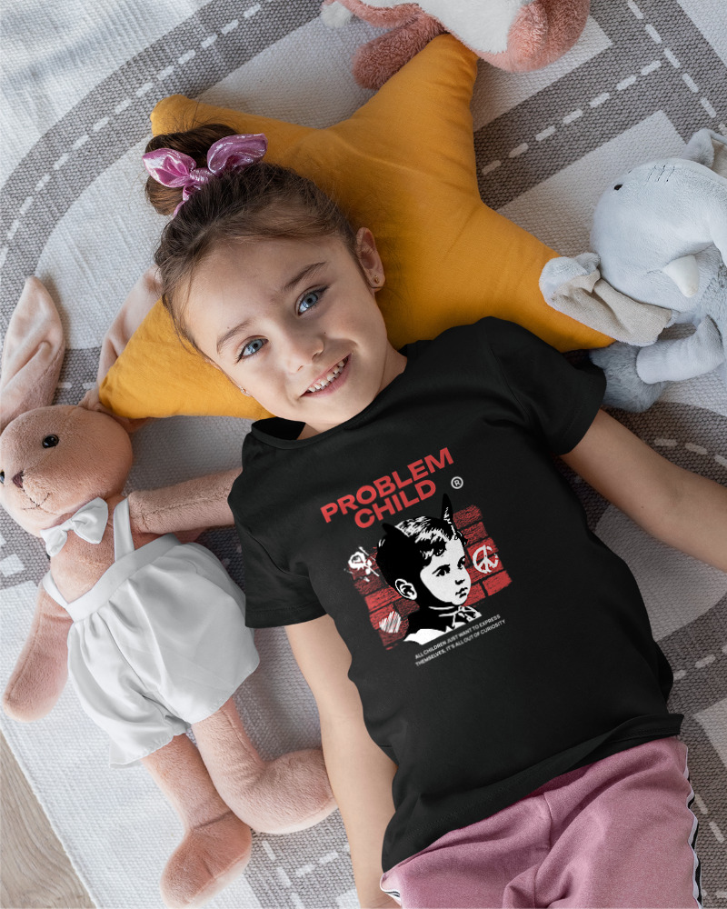 Κοριτσίστικο Κοντομανικο Παιδικό - Problem Child - Image 1