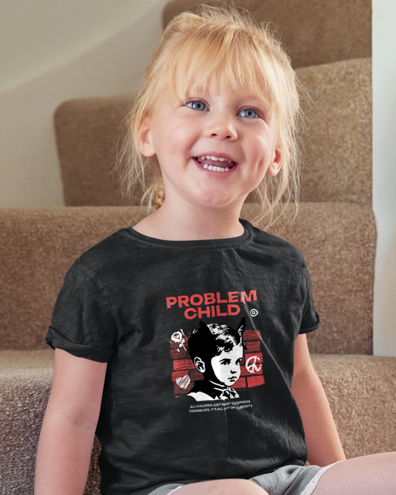 Κοριτσίστικο Κοντομανικο Παιδικό - Problem Child - Image 2