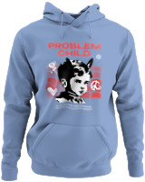 Φούτερ με κουκούλα - Problem Child - Color Thumbnail Blue Carolina