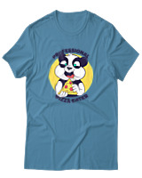 T-Shirt Αντρικό - Professional Pizza Eater - Color Thumbnail Τιρκουάζ