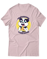 T-Shirt Αντρικό - Professional Pizza Eater - Color Thumbnail Απαλό Ροζ