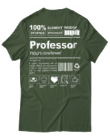 T-Shirt Αντρικό - Professor - Color Thumbnail Κυπαρισσί