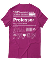 T-Shirt Αντρικό - Professor - Color Thumbnail Φουξια
