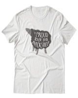 T-Shirt Αντρικό - Proud To Be The Blacksheep - Color Thumbnail Άσπρο
