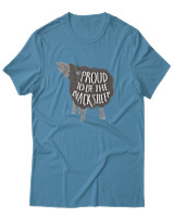 T-Shirt Αντρικό - Proud To Be The Blacksheep - Color Thumbnail Τιρκουάζ