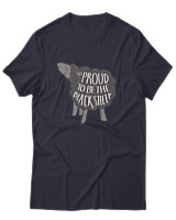 T-Shirt Αντρικό - Proud To Be The Blacksheep - Color Thumbnail Σκούρο Μπλε