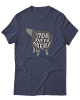 T-Shirt Αντρικό - Proud To Be The Blacksheep - Color Thumbnail Μπλε Γκρι