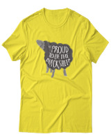 T-Shirt Αντρικό - Proud To Be The Blacksheep - Color Thumbnail Κίτρινο