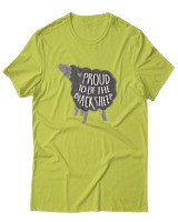 T-Shirt Αντρικό - Proud To Be The Blacksheep - Color Thumbnail Λαχανί