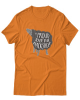 T-Shirt Αντρικό - Proud To Be The Blacksheep - Color Thumbnail Πορτοκαλί