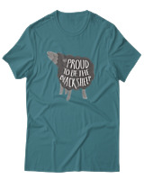 T-Shirt Αντρικό - Proud To Be The Blacksheep - Color Thumbnail Μπλε Πράσινο