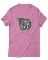 T-Shirt Αντρικό - Proud To Be The Blacksheep - Color Thumbnail Ροζ