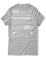 T-Shirt Αντρικό - Psychologist - Color Thumbnail Γκρι Μελανζέ