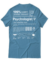 T-Shirt Αντρικό - Psychologist - Color Thumbnail Τιρκουάζ
