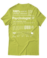 T-Shirt Αντρικό - Psychologist - Color Thumbnail Λαχανί