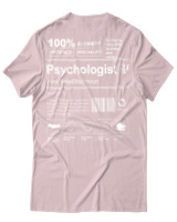 T-Shirt Αντρικό - Psychologist - Color Thumbnail Απαλό Ροζ