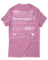 T-Shirt Αντρικό - Psychologist - Color Thumbnail Ροζ