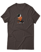 T-Shirt Αντρικό - Pug Moon - Color Thumbnail Καφέ