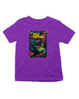 T-Shirt  - Pulp Fiction Comic - Color Thumbnail Σκούρο Μωβ