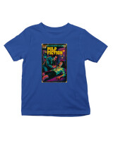 T-Shirt  - Pulp Fiction Comic - Color Thumbnail Μπλε Ρουά