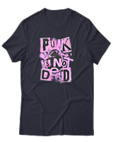 T-Shirt Αντρικό - Punk Is Not Dead - Color Thumbnail Σκούρο Μπλε