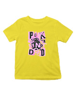 T-Shirt  Παιδικό - Punk Is Not Dead - Color Thumbnail Κίτρινο