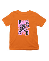 T-Shirt  Παιδικό - Punk Is Not Dead - Color Thumbnail Πορτοκαλί