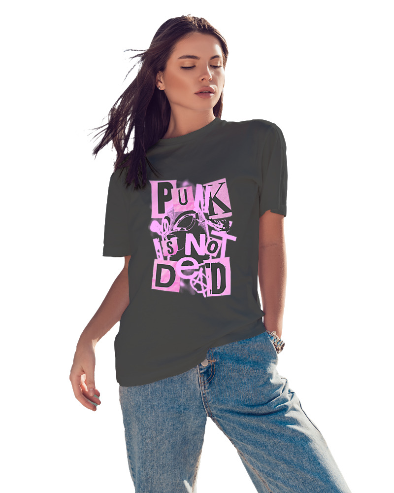 T-Shirt  Γυναικείο - Punk Is Not Dead - Image 2