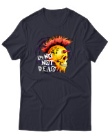 T-Shirt Αντρικό - Punk Not Dead - Color Thumbnail Σκούρο Μπλε