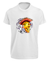 T-Shirt Fit Αντρικό - Punk Not Dead - Color Thumbnail 'Ασπρο