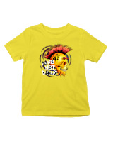 T-Shirt  Παιδικό - Punk Not Dead - Color Thumbnail Κίτρινο