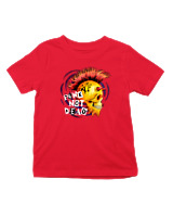 T-Shirt  Παιδικό - Punk Not Dead - Color Thumbnail Κόκκινο