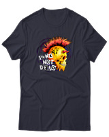 T-Shirt  Γυναικείο - Punk Not Dead - Color Thumbnail Σκούρο Μπλέ