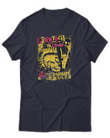 T-Shirt Αντρικό - Punk Rock Til Death - Color Thumbnail Σκούρο Μπλε