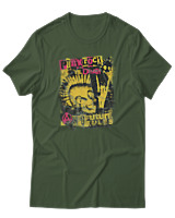 T-Shirt Αντρικό - Punk Rock Til Death - Color Thumbnail Κυπαρισσί