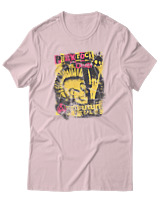T-Shirt Αντρικό - Punk Rock Til Death - Color Thumbnail Απαλό Ροζ