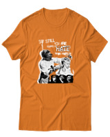 T-Shirt Αντρικό - Punk Street Art Poster - Color Thumbnail Πορτοκαλί