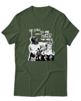 T-Shirt  Γυναικείο - Punk Street Art Poster - Color Thumbnail Κυπαρισσί