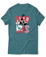 T-Shirt Αντρικό - Punkin Heads - Color Thumbnail Μπλε Πράσινο