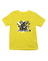 T-Shirt  Παιδικό - Punks Not Dead - Color Thumbnail Κίτρινο