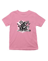 T-Shirt  Παιδικό - Punks Not Dead - Color Thumbnail Ροζ